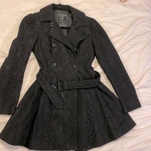 Guess embroidered dress coat